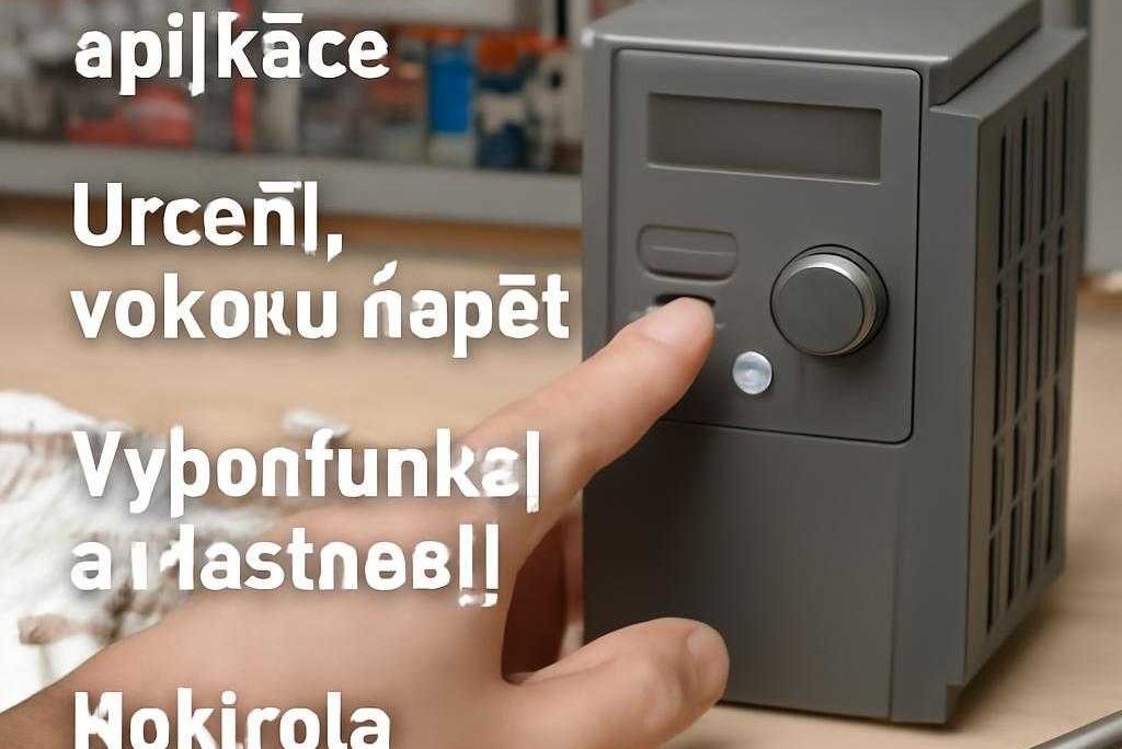 Klíčové kroky pro výběr frekvenčního měniče