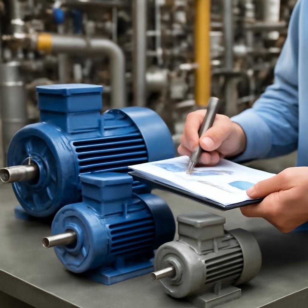 Selección sensata de motores eléctricos clave para plantas productivas eficientes