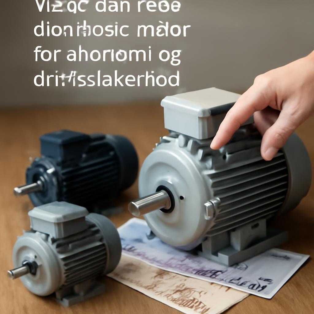 Vælg den rette elektriske motor for økonomi og driftssikkerhed