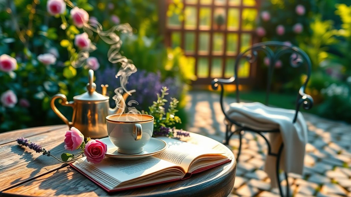 The Beauty of Slow Mornings in the Garden