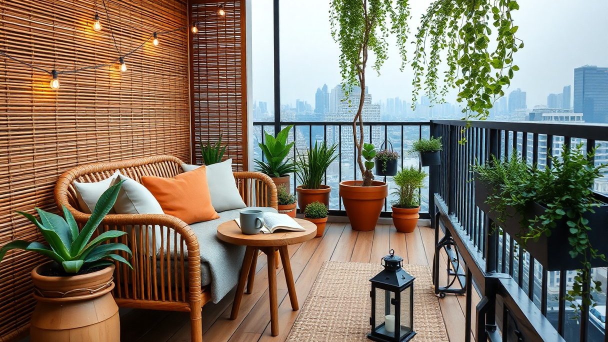 Turning Your Balcony Into a Private Retreat