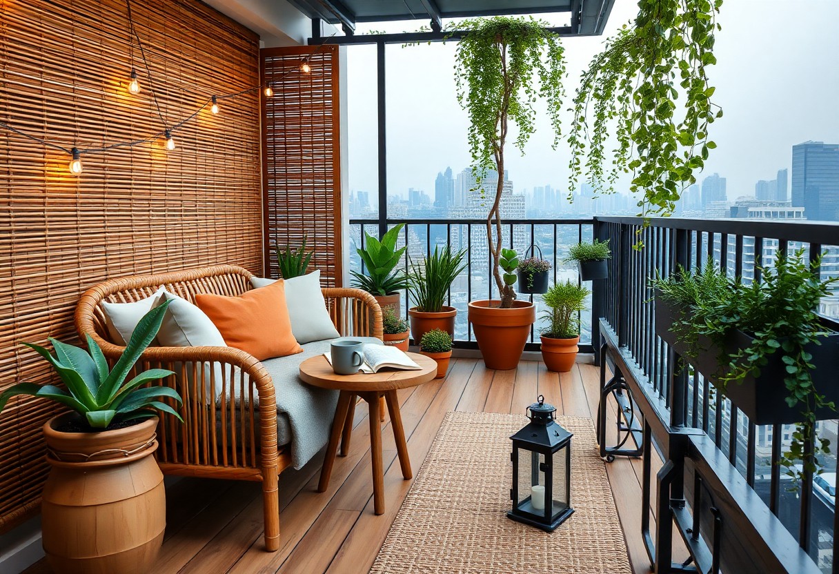 Turning Your Balcony Into a Private Retreat